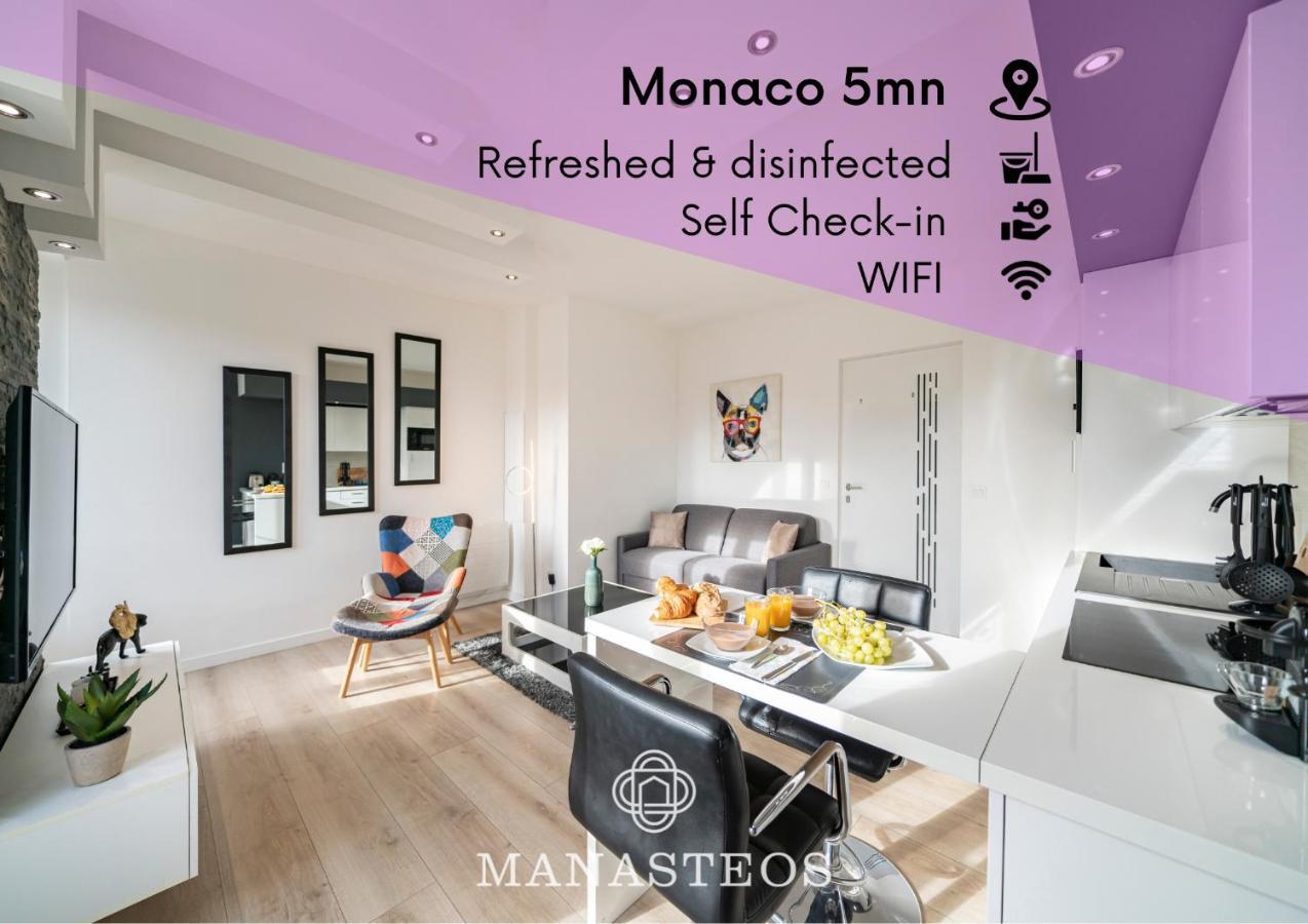 Frontiere Monaco, Appartement Renove Entierement - Ag Beausoleil Zewnętrze zdjęcie
